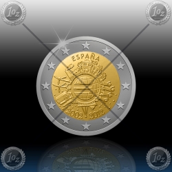 2 EVRO ŠPANIJA 2012 (10 let Evrokovancev) 2 EVRO ŠPANIJA 2012 (10 let Evrokovancev)